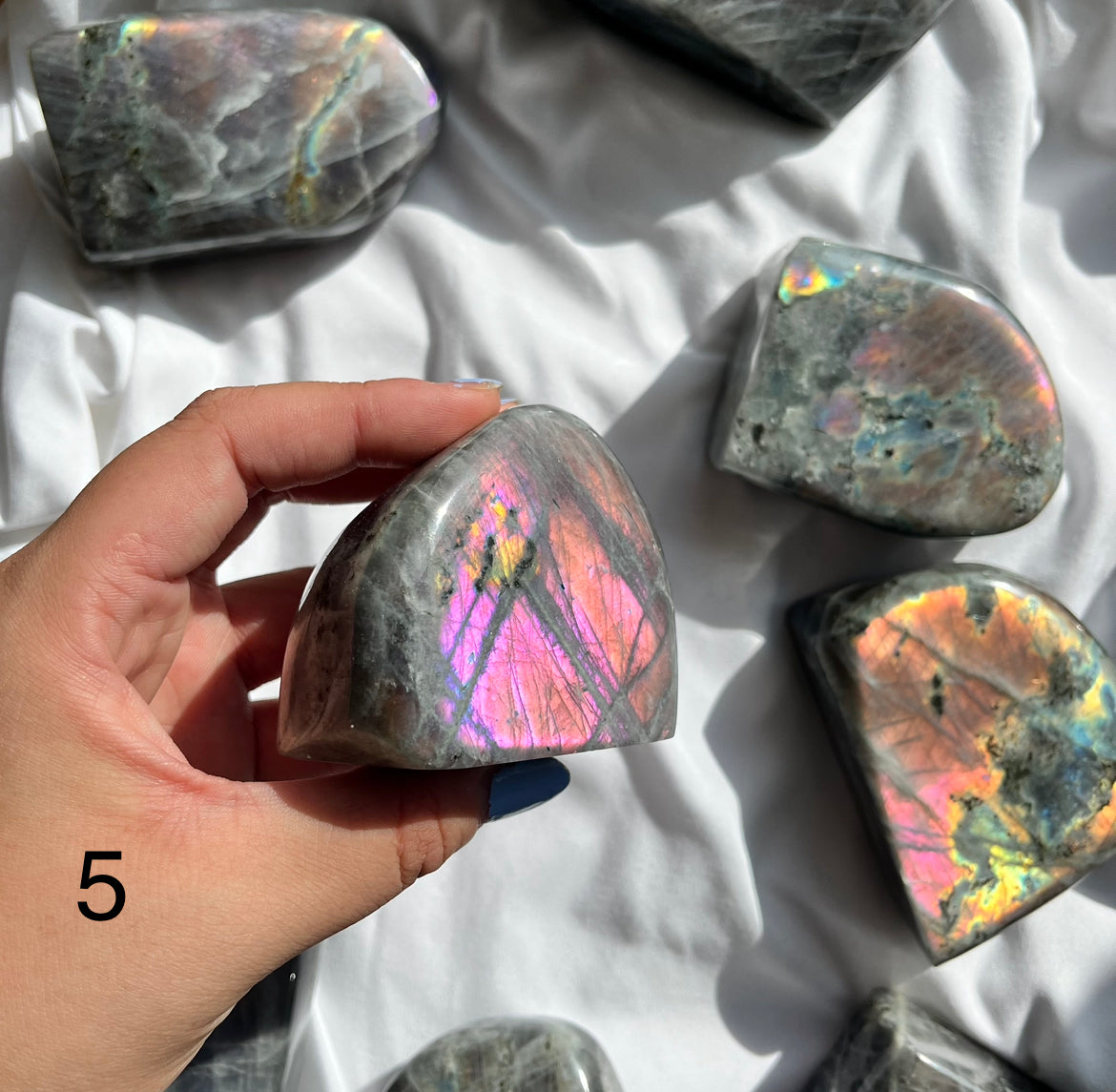Rainbow Labradorite Freeforms