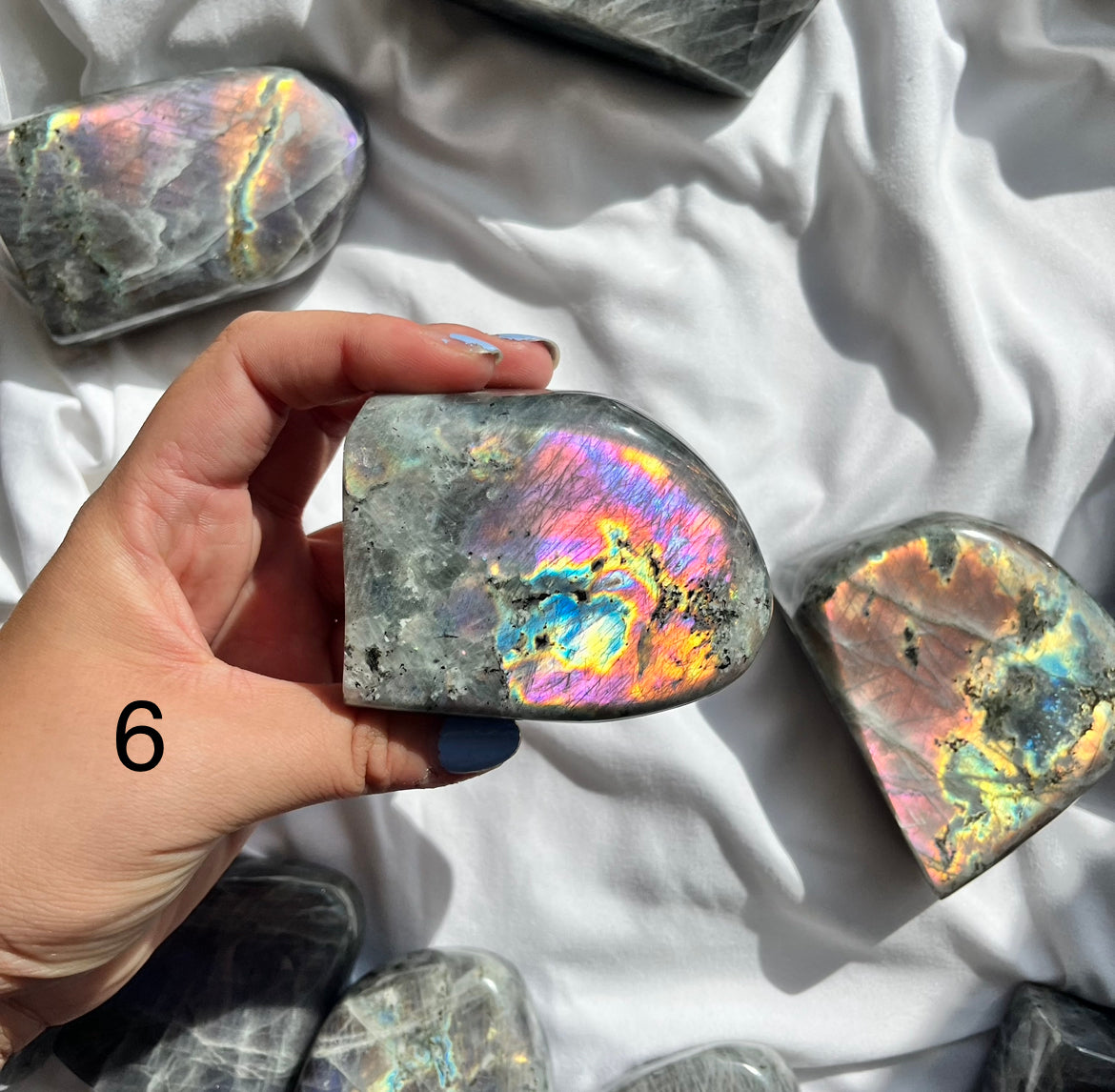 Rainbow Labradorite Freeforms