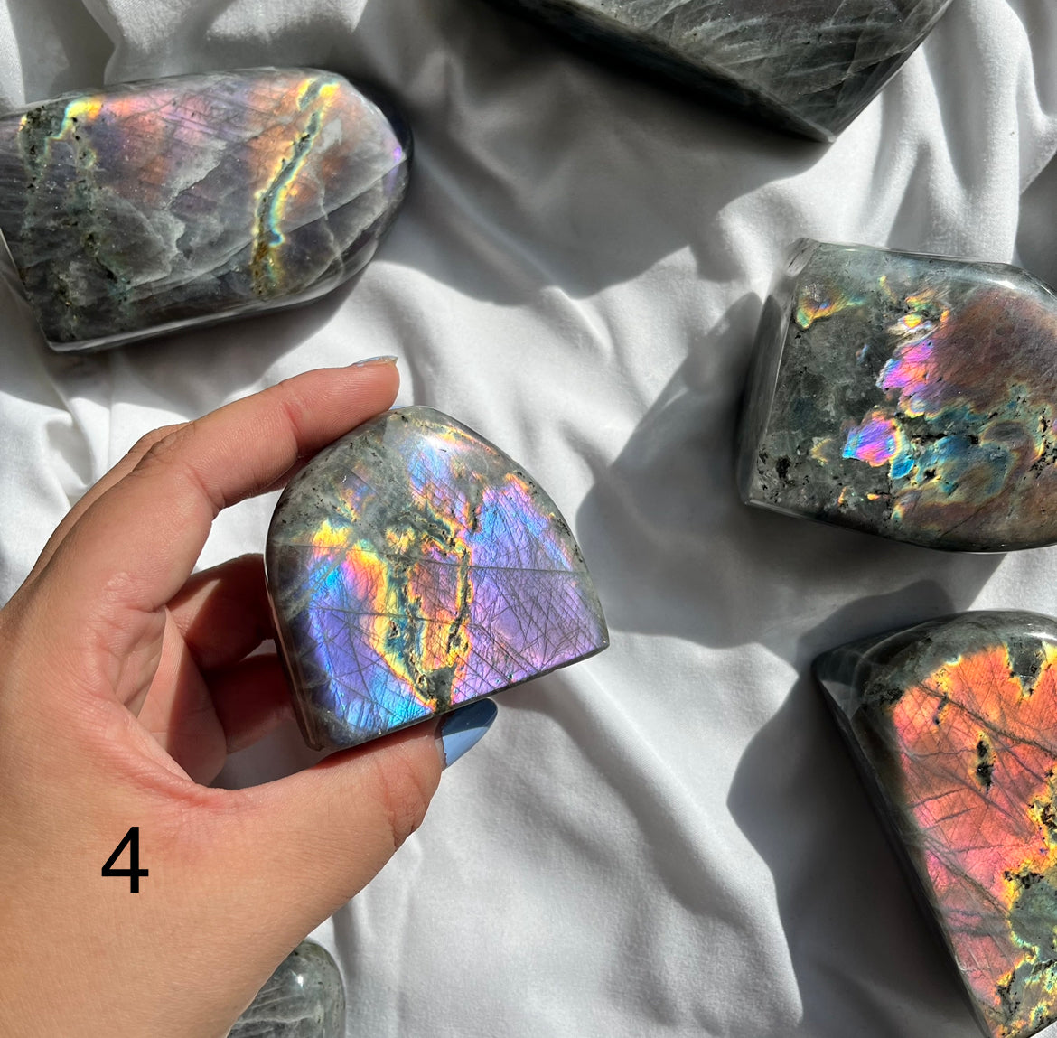 Rainbow Labradorite Freeforms