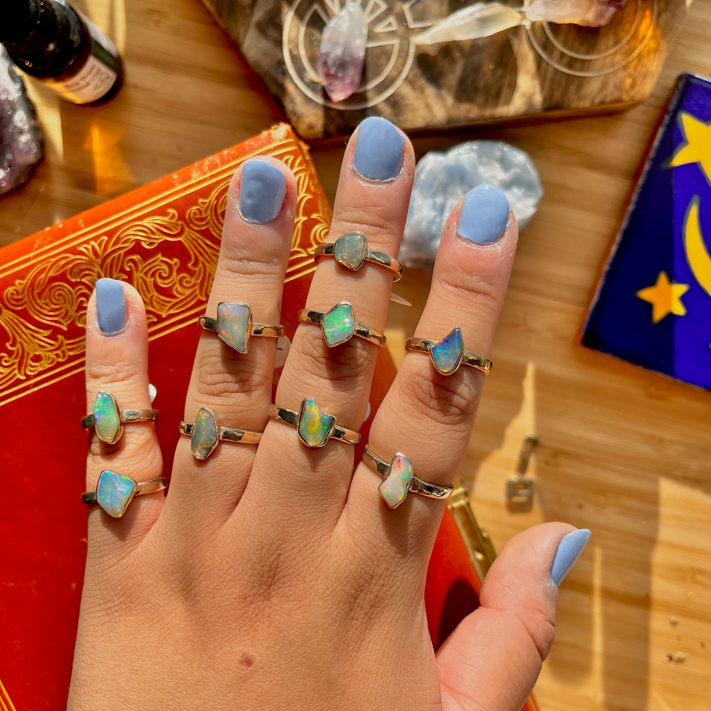 Opal Rings