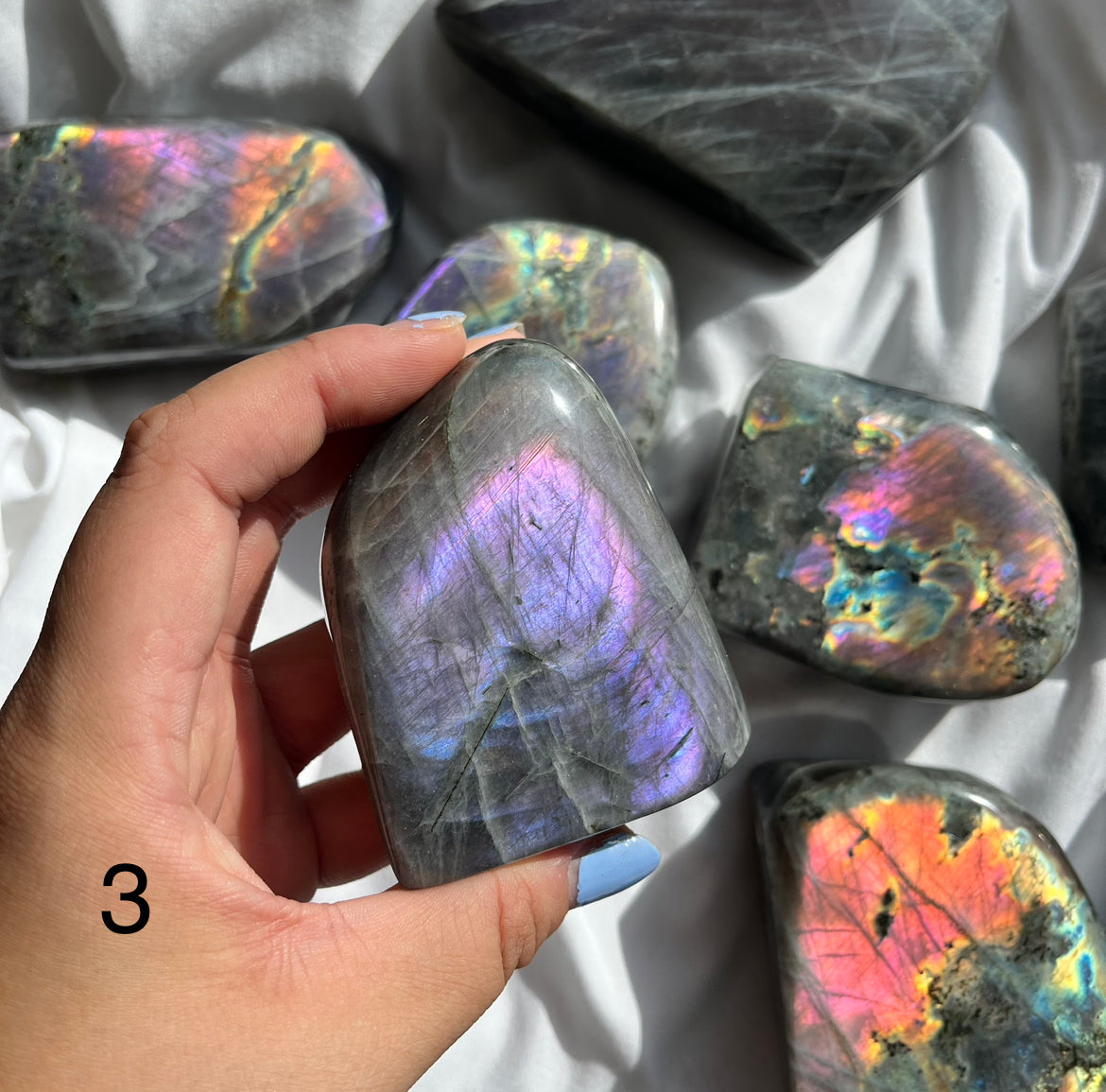 Rainbow Labradorite Freeforms