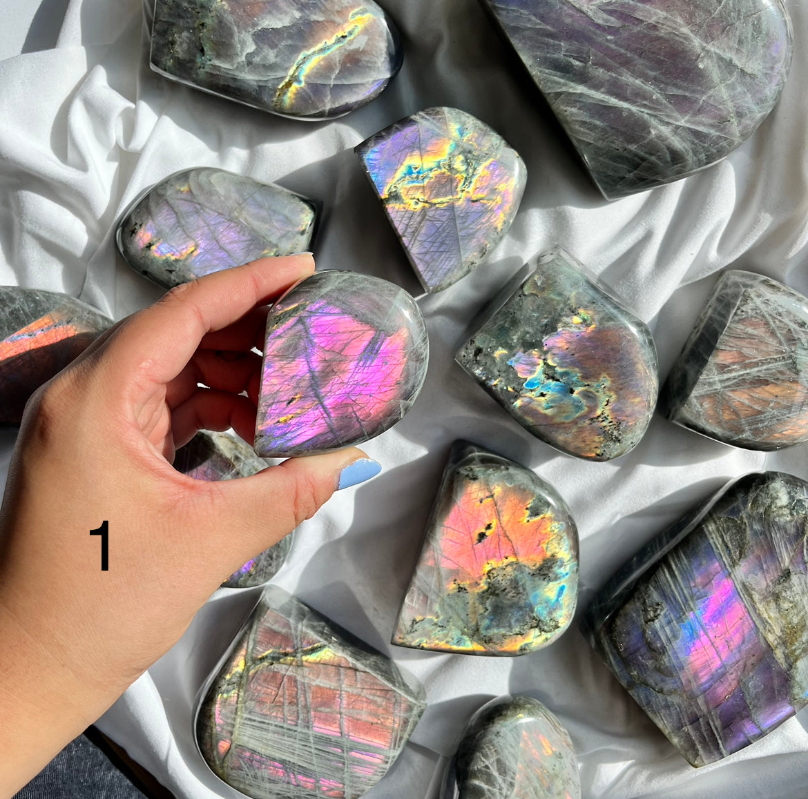 Rainbow Labradorite Freeforms