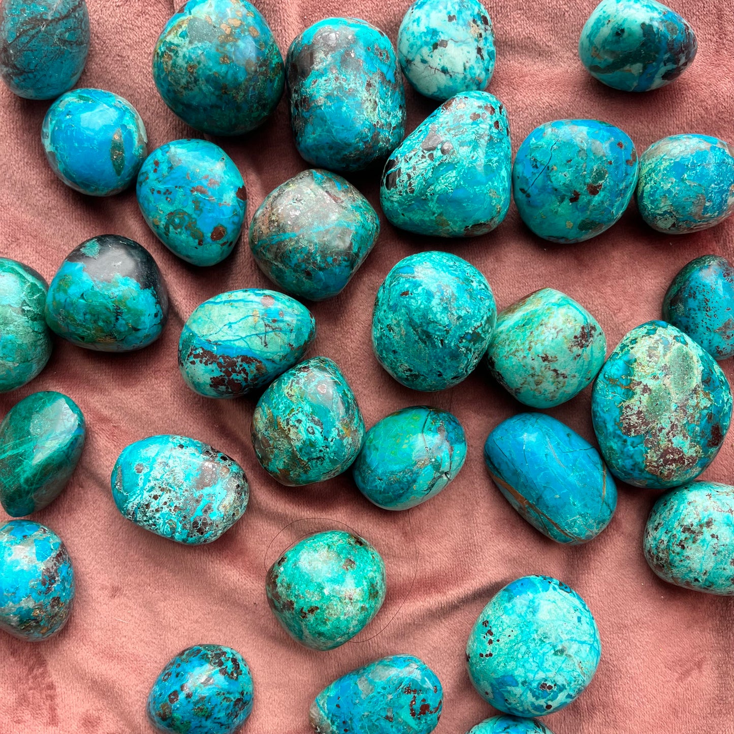 Chrysocolla Tumbles (Varient B)