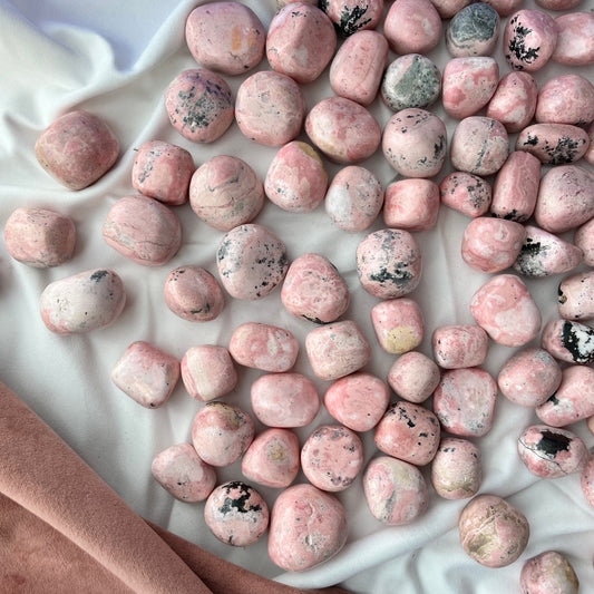 Rhodonite Tumbles