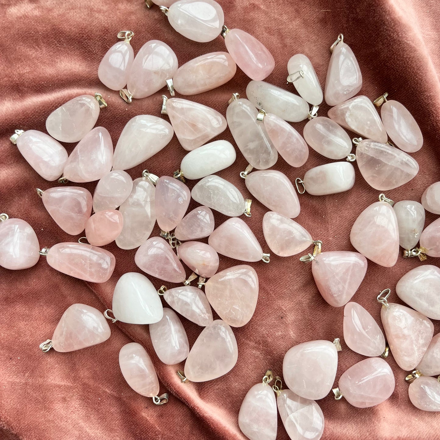 Rose Quartz Pendants