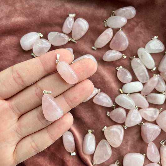 Rose Quartz Pendants
