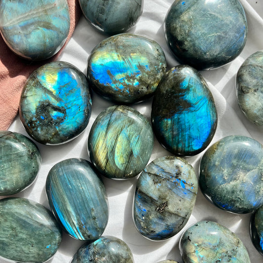 Labradorite Palm Stone