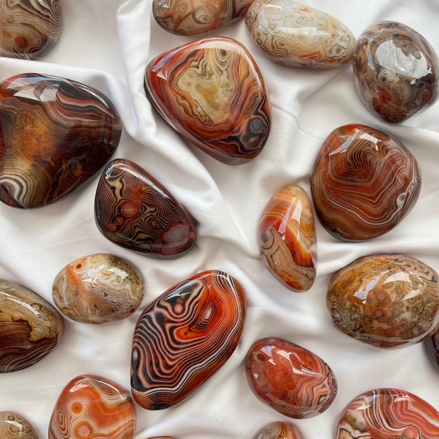 Sardonyx Palm Stones
