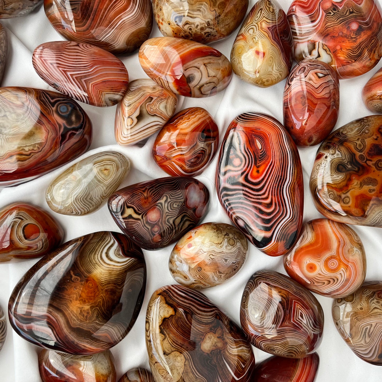Sardonyx Palm Stones