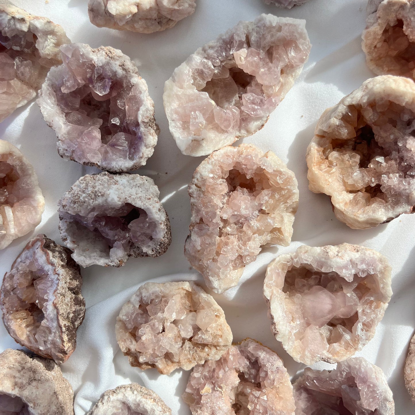 Pink Amethyst Geode