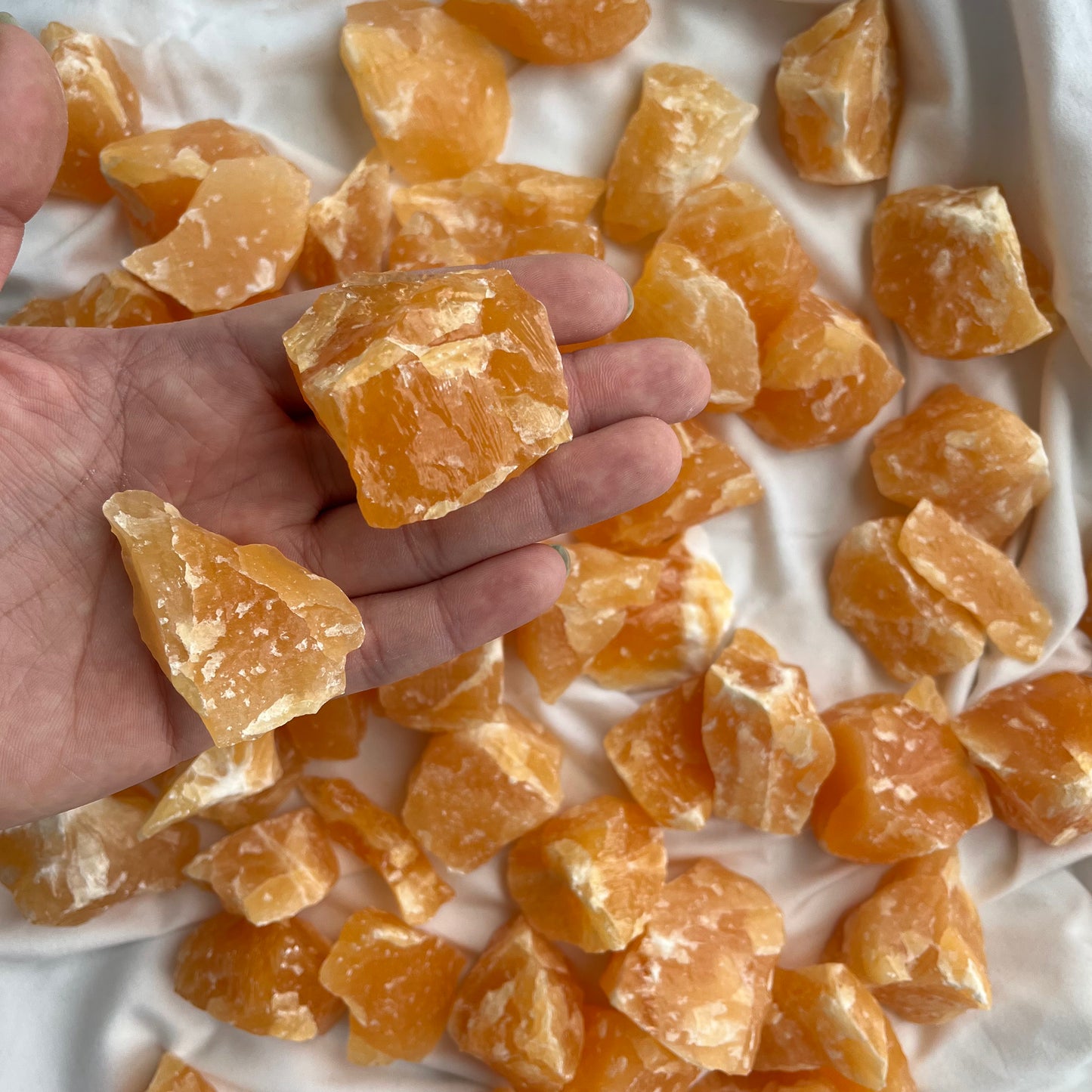 Orange Calcite