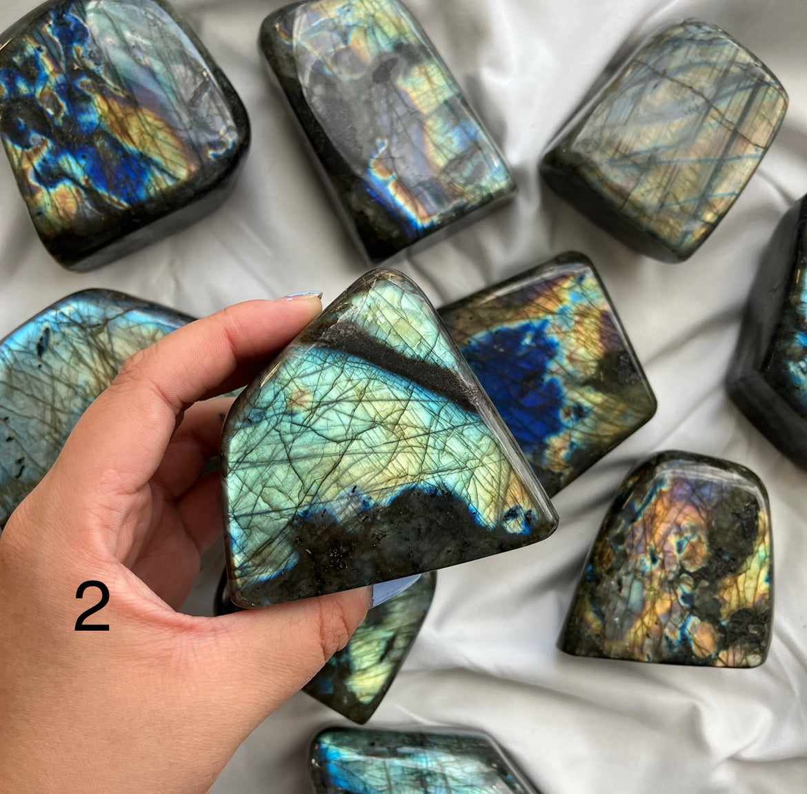 Blue Labradorite Freeforms