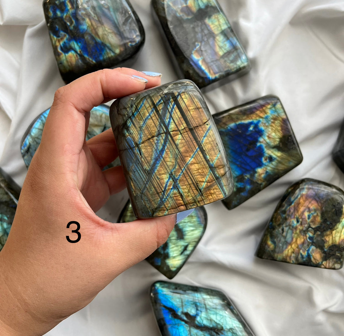 Blue Labradorite Freeforms