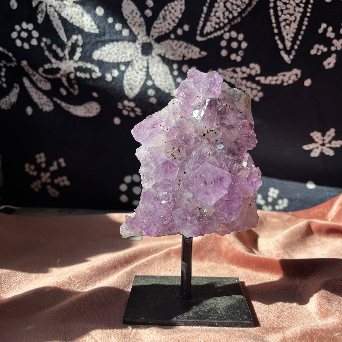 Amethyst on Metal Base 9