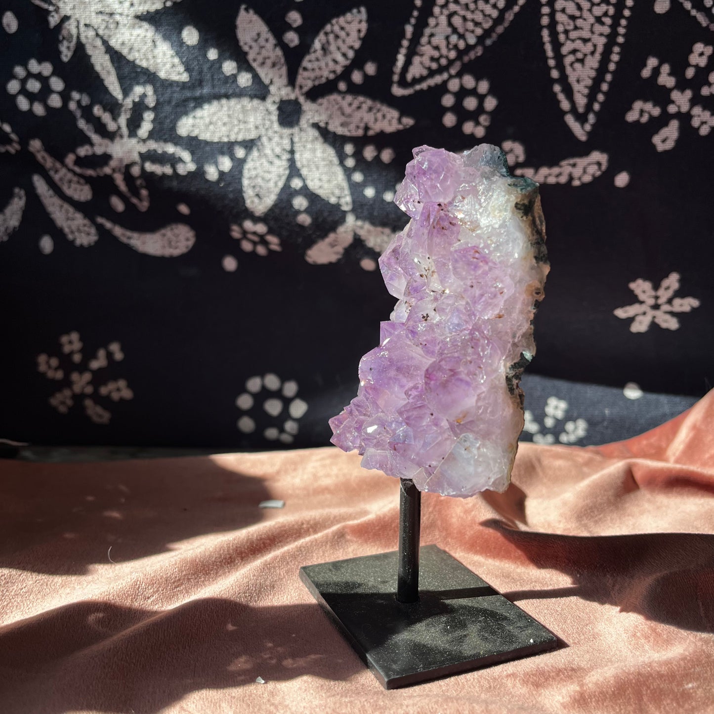 Amethyst on Metal Base 9