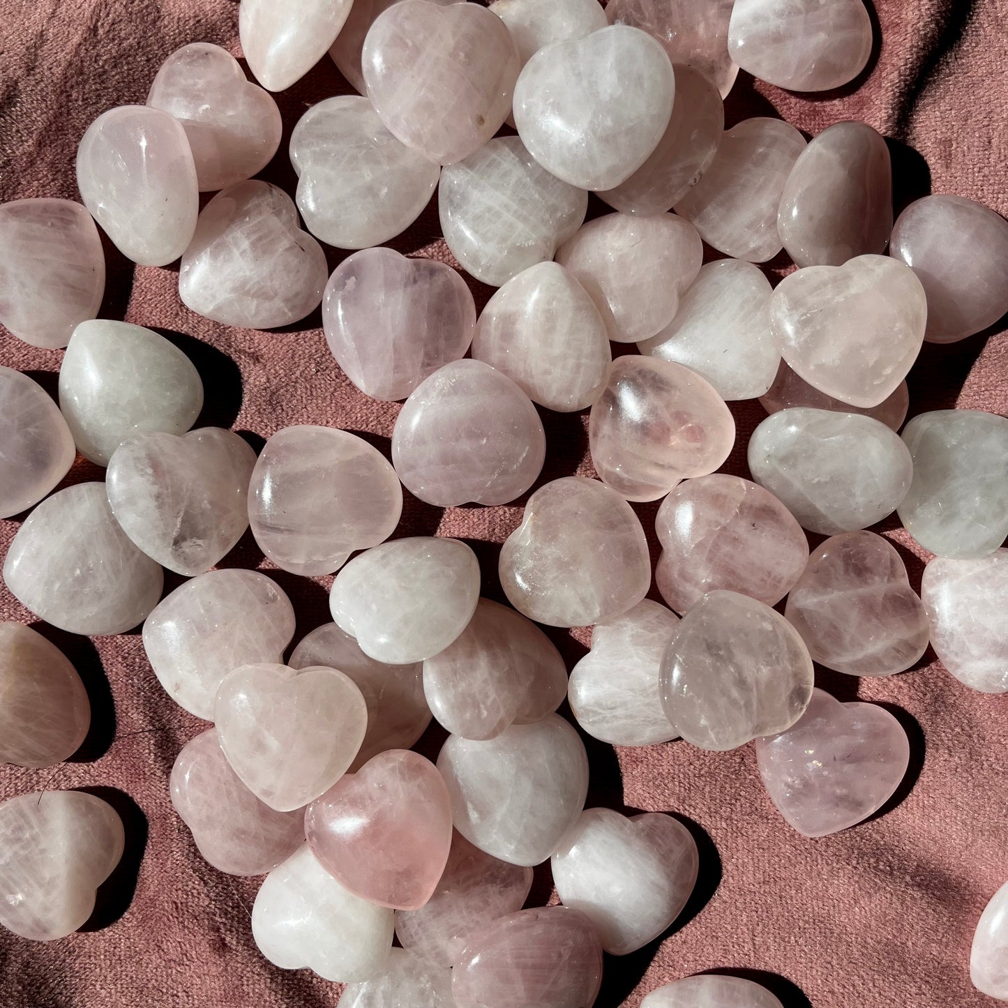 Rose Quartz Heart