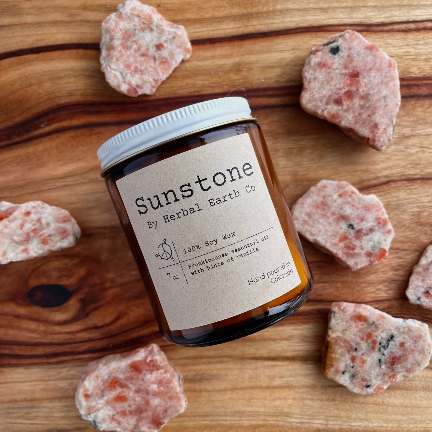 Sunstone Candle