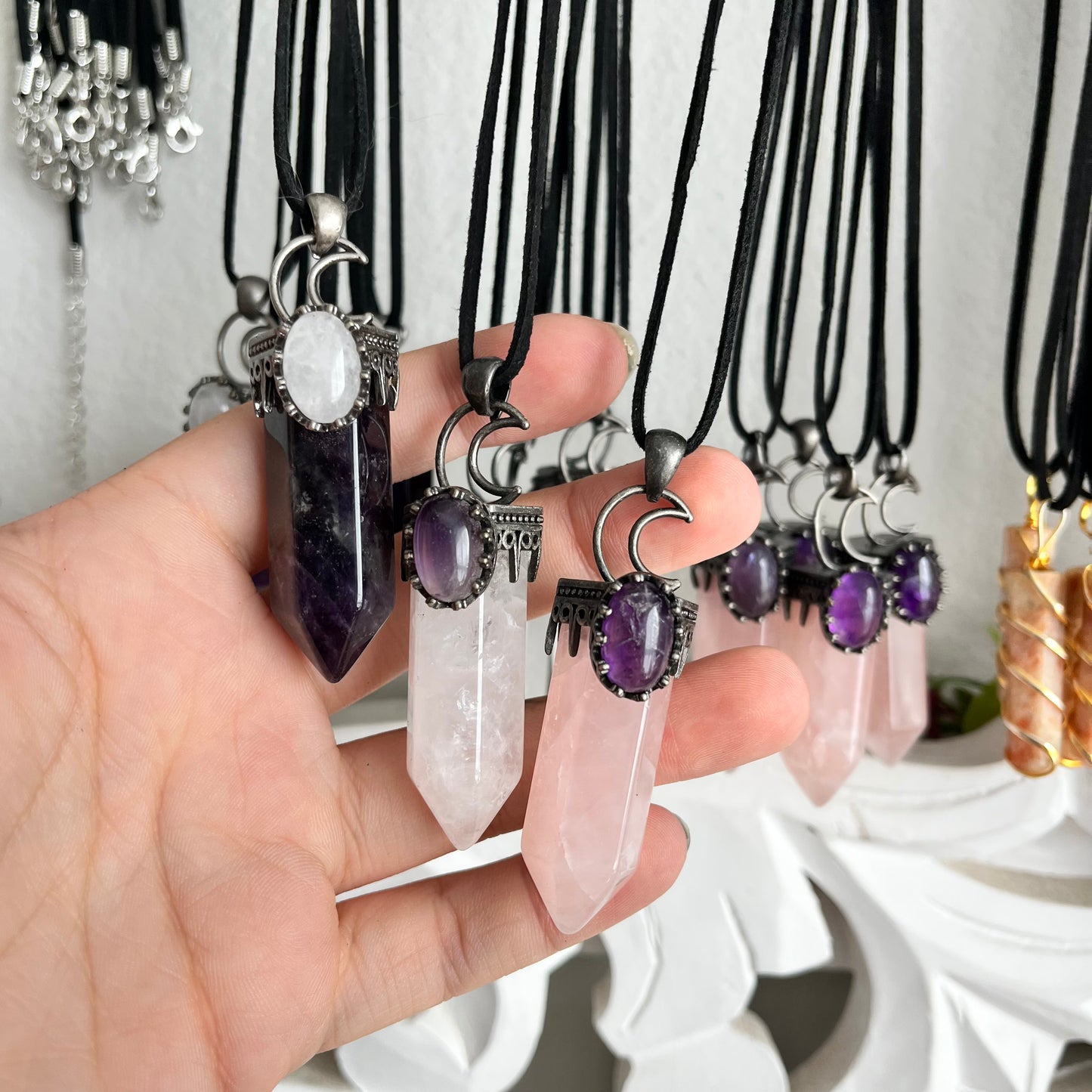 Crystal Pendents